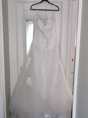 18w plus size wedding dress never worn